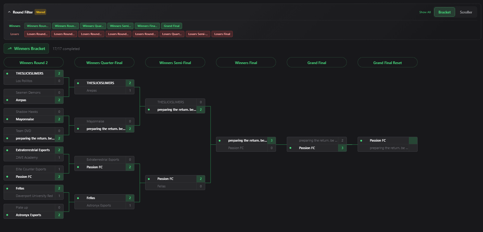 Seed Helper - Bracket View